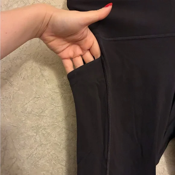 lululemon Align High-Rise Pant with Pockets 25" in color black granite - Picture 5 of 6
